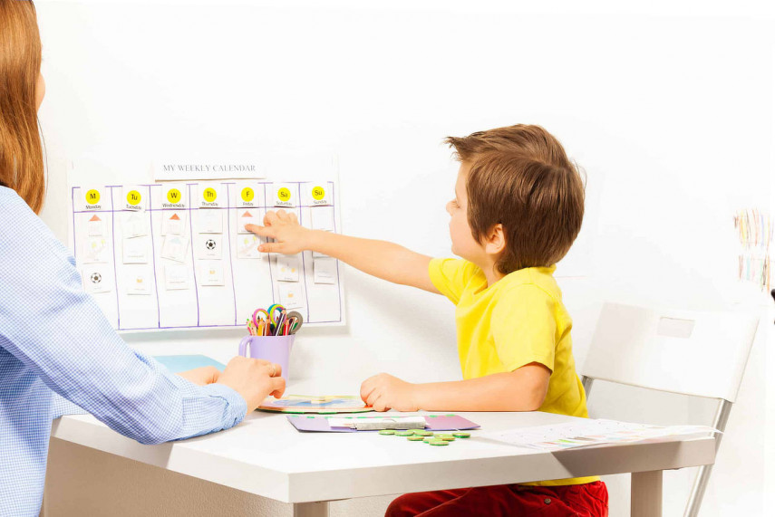 child schedule autism spectrum